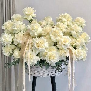 Giỏ Hoa Chia Buồn 1