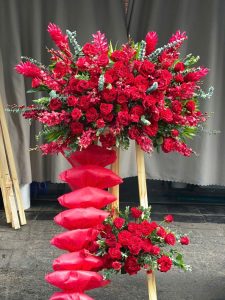 Kệ Chúc Mừng Tone Đỏ