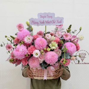 Giỏ SN Tone Hồng